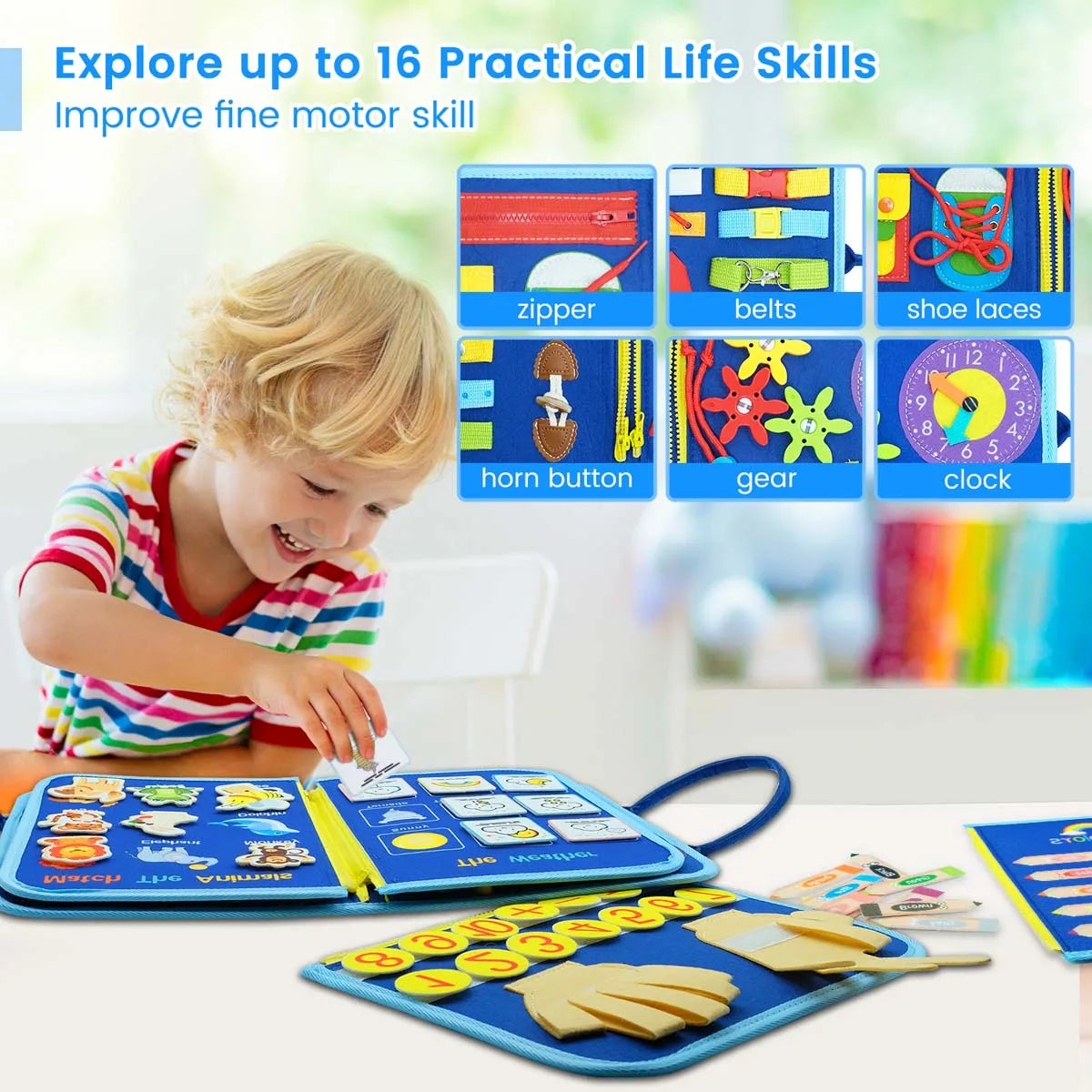 Montessori Play & Learn Activity Book