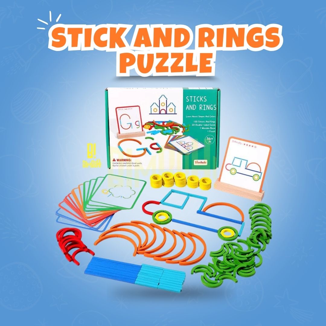 Sticks And Rings Puzzle Game